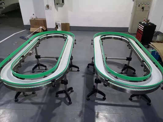 acheter Courbe verte blanche bleue de tour de PVC bande de conveyeur de 90 degrés bande de conveyeur de 180 degrés online manufacture