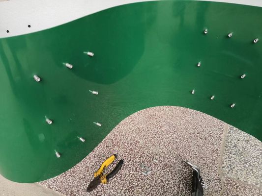 acheter Norme de FDA de bande de conveyeur de PVC de catégorie comestible avec des trous online manufacture