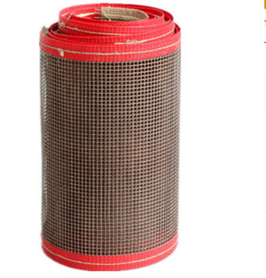 acheter Surface non collante de bande transporteuse à haute température en fibre de verre en PTFE brune online manufacture