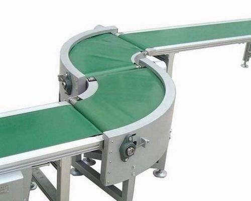 acheter Courbe blanche bleue de tour de PVC de vert bande de conveyeur de 90 degrés bande de conveyeur de 180 degrés online manufacture