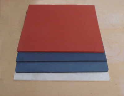 acheter Noir gris rouge de basse de dureté de la chaleur de presse de silicone de caoutchouc spongieux feuille de mousse online manufacture