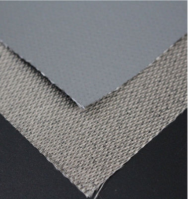 acheter Feuille résistante au feu en caoutchouc de silicone de fibre de verre d'isolation enduite de silicone latérale simple de tissu online manufacture