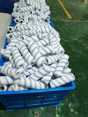 acheter Peinture à rouleaux blancs à rayures bleues pour peindre les murs, les portes, le sol, le plafond, le toit online manufacture