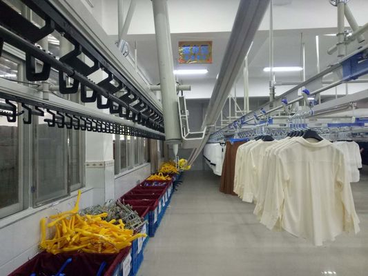 acheter Système accrochant de vêtement aérien à chaînes du transport solides solubles online manufacture