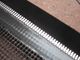 Épaisseur résistante à la chaleur de la dentelle PTFE Mesh Conveyor Belt Alkali Free 0.55mm en métal