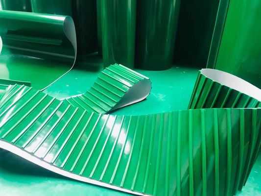 délai de livraison fait sur commande noir/vert/blanc/de PVC de bande de conveyeur de bonne qualité rapidement