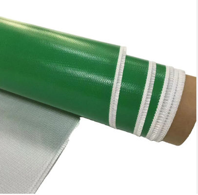 Tissu en fibre de verre recouvert de caoutchouc de silicone à face unique pour veste isolante thermique
