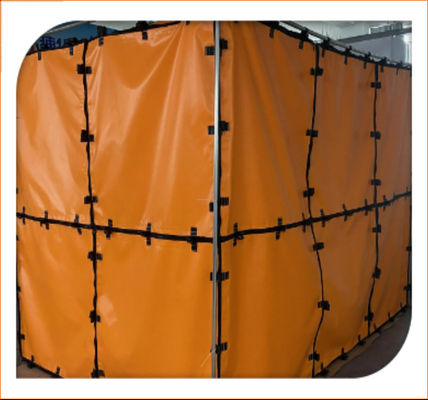 Système d'isolation de soudage amovible pour les habitats industriels de soudage à terre et en mer