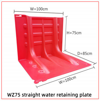 Hauteur 75cm ABS plastique rouge anti-UV