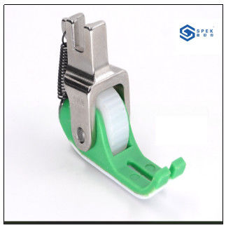 Pieds de presse à rouleaux en plastique à large apparence améliorés avec accessoire en PTFE pour machine à coudre et pièces de rechange