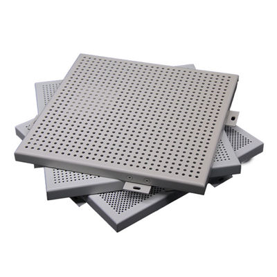 Finition d'aluminium perforée à découpe de précision pour l'architecture