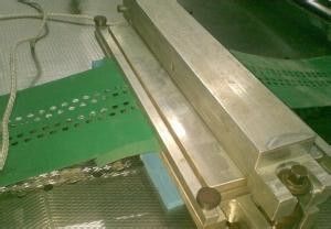 Couleurs à faible bruit de bandes de conveyeur de PVC différentes antistatiques avec des trous de poinçon