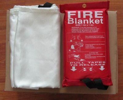 couverture de lutte contre l'incendie de couverture du feu de fibres de verre de 1.2m*1.5m