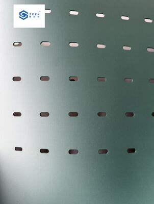 Ceinture de convoyeur à trou ovale en PU à aspiration personnalisée