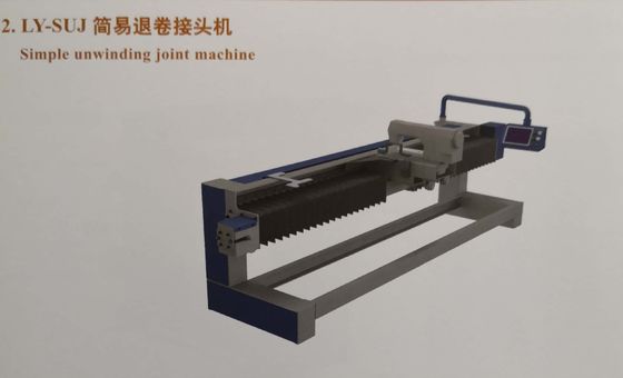 Le PLC commandent la machine simple de déroulement pour l'opération d'interface de machine humaine de connexion de Farbic